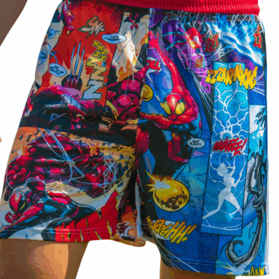 🕷️ Beacharo x Spiderman Cartoon Shorts