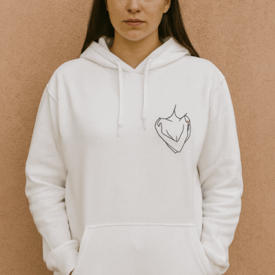 Antigoni Makri x Beacharo | International Day Against Violence | Hoodie (Unisex)